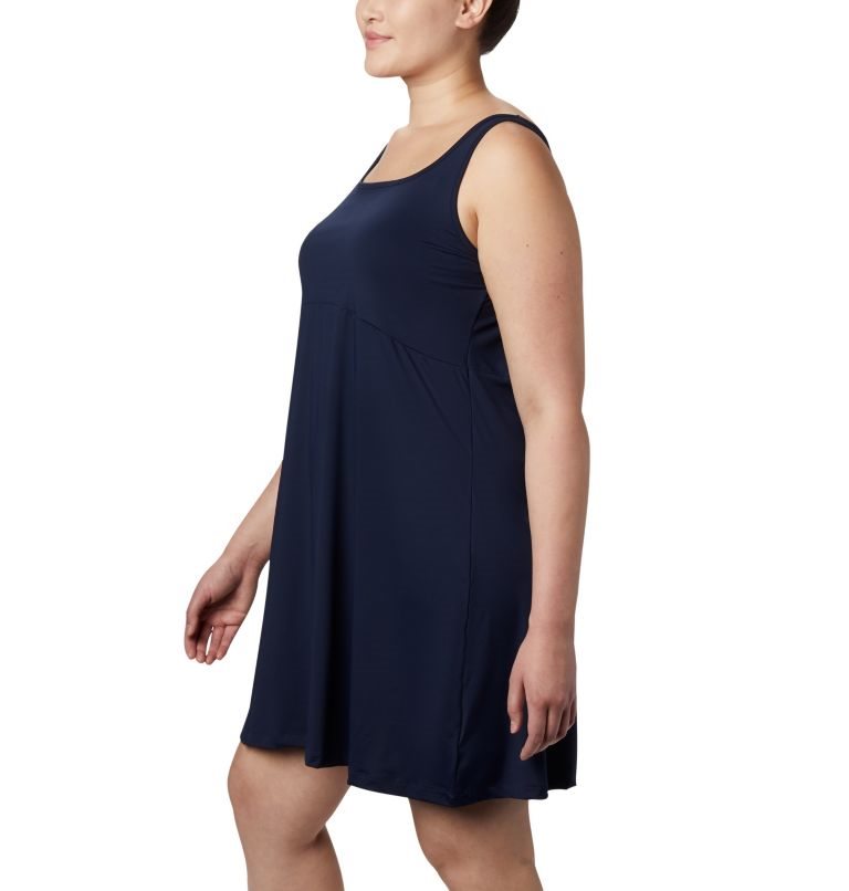 Women's Columbia PFG Freezer III Dress Navy | Plus Size CA-V608C